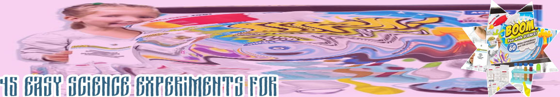 Science experiments for 2 year olds